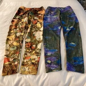 Rose+Gaia Two (2) Fine Art Leggings